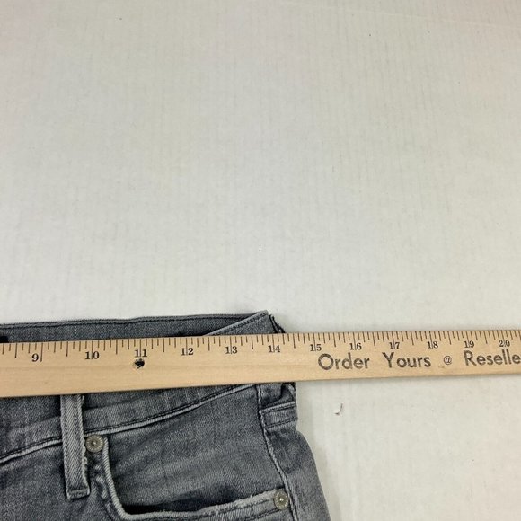 Citizens of Humanity Womens Demy Cropped Flare Jeans Gray High Rise Size 28 - Picture 8 of 12